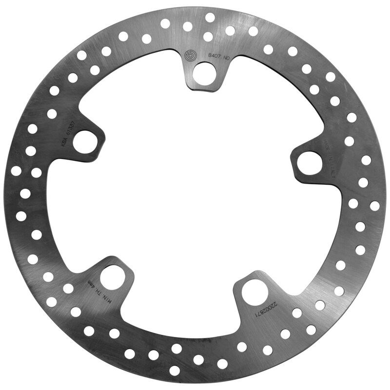 Honda Crosstourer Brake Rotor (1) - Front - Brembo OE Powersports - Fixed Slotted - `12-`14